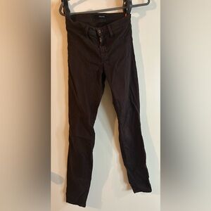 J Brand, Dark Chocolate Indigo Skinny - 27